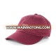 OEM Custom Vintage Fitted Embroidered Cotton 6 Panel Baseball Hats